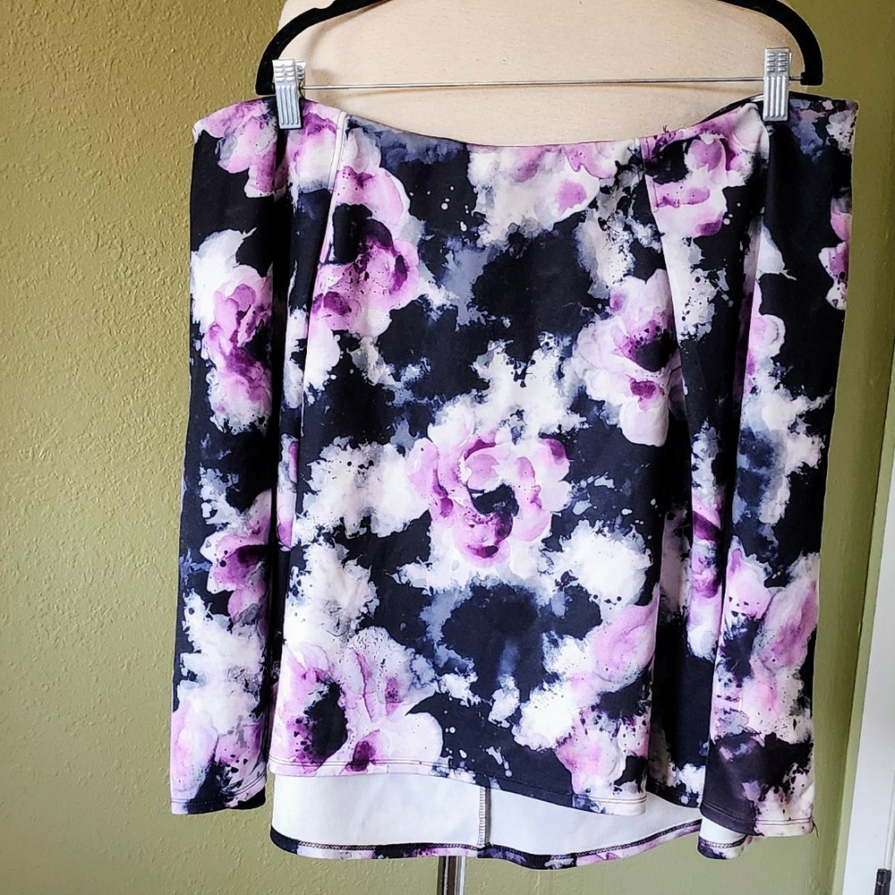 Torrid A-line Pink and White Skirt Size 3 (26)